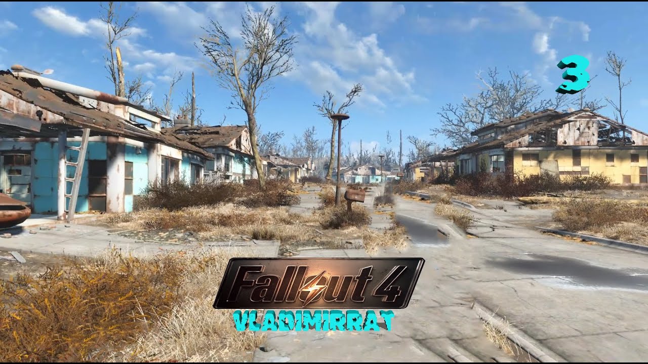 Fallout 4 Полное прохождение.Назад домой.(Выживание).#3