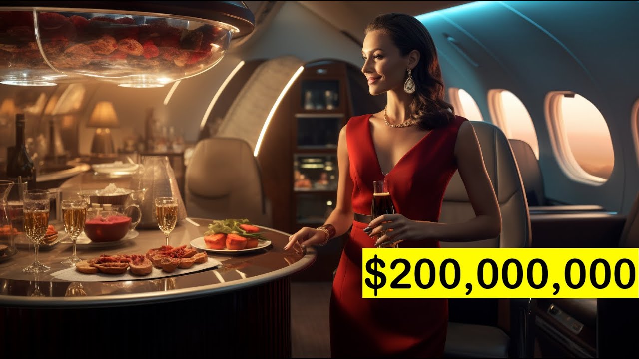 Aboard the Airbus ACJ320neo Private Jet Interior a $200 Million Splendor