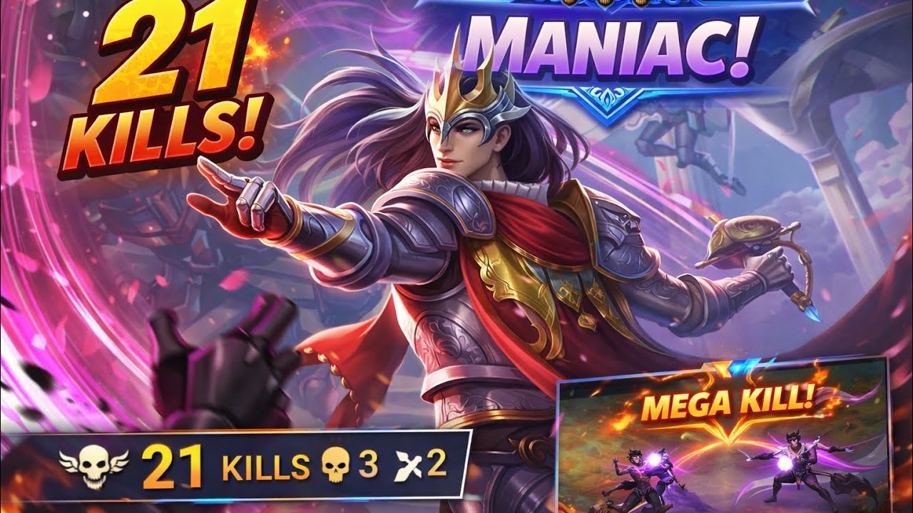 This Lancelot Was UNSTOPPABLE 🔥 21 Kills Maniac | MLBB