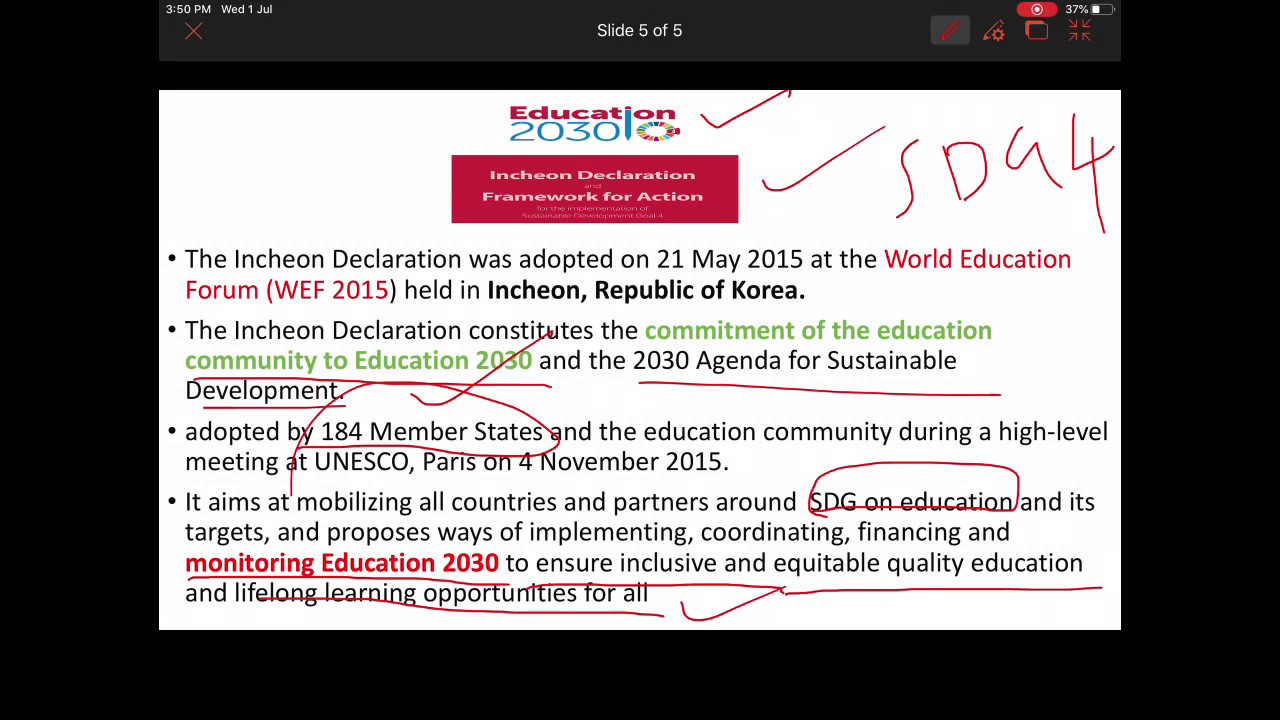 GEM Report 2020 #INCHEONDECLARATION #EDUCATION2030 #UPSC #PRELIMS