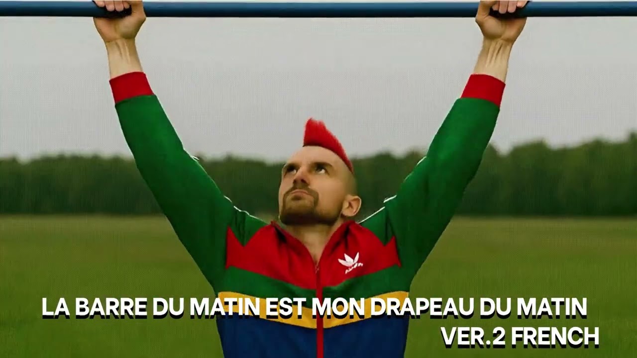 La Barre du matin est mon drapeau du matin Ver 2 French