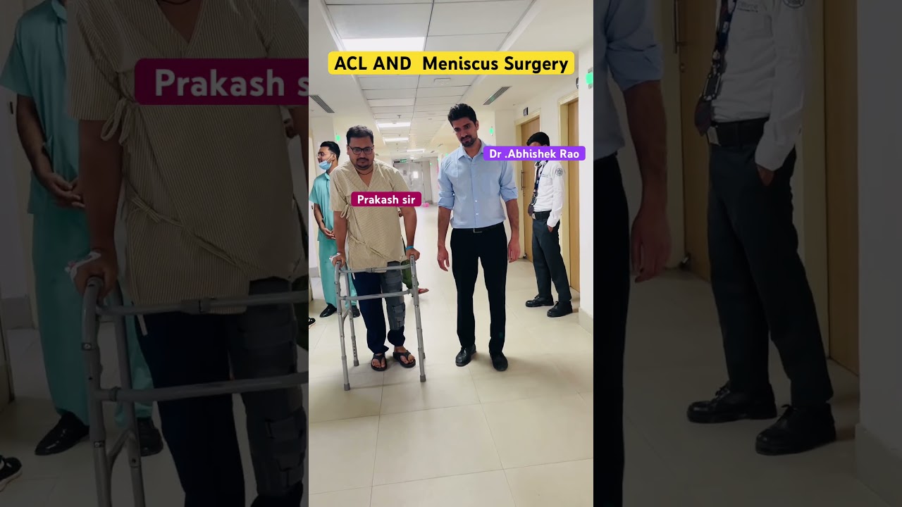 ACL and Meniscus Surgery | Prakash Sir | Dr. Abhishek Rao #prakashsir #shorts #acl