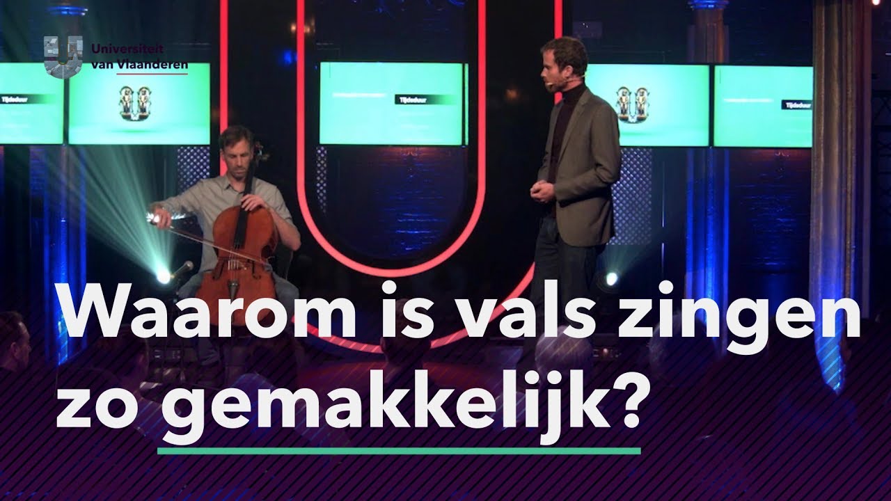 Waarom is vals zingen zo gemakkelijk?