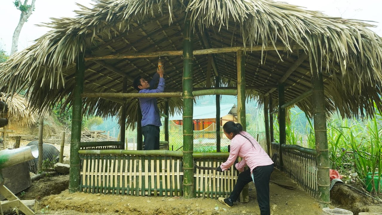 Make a new kitchen, Breeding becomes easier, the life of DK farm, Family farm