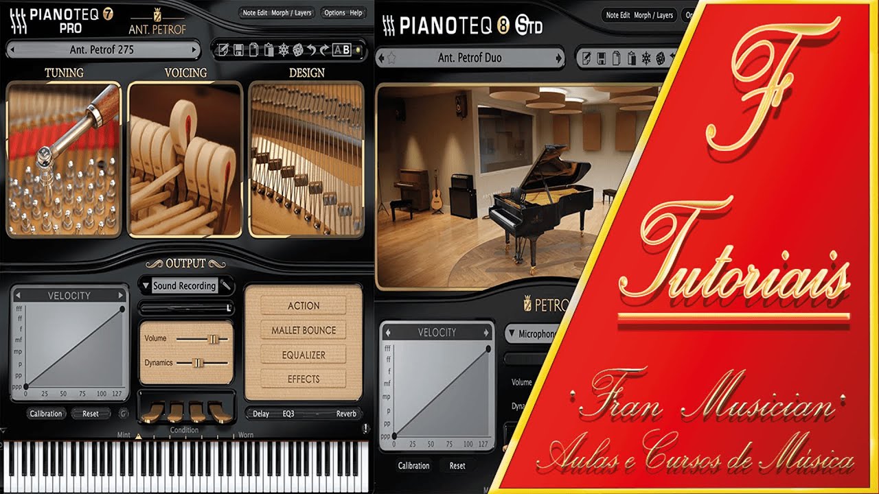 Pianoteq - Instrumento Virtual - Tutorial Completo com Fran Musician - Live - #piano #keyboard #vsti