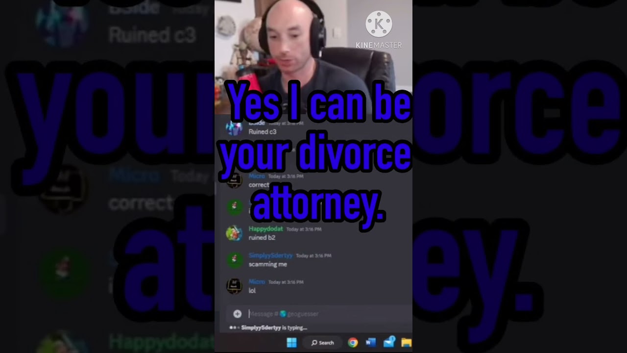 @HeyBSide doesn&rsquo;t know his kingdoms, and becomes a divorce attorney #smo #geoguessr #divorce