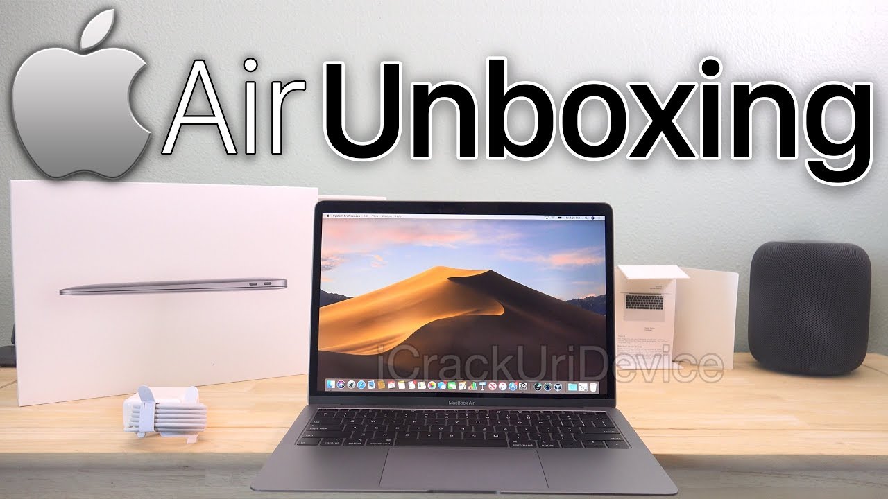 New MacBook Air Unboxing - 2019: 13 Inch and Review