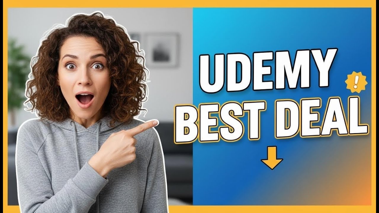 AUTHENTIC Udemy Coupon 2025! 💥 Get SPECIAL 85% Discount TODAY