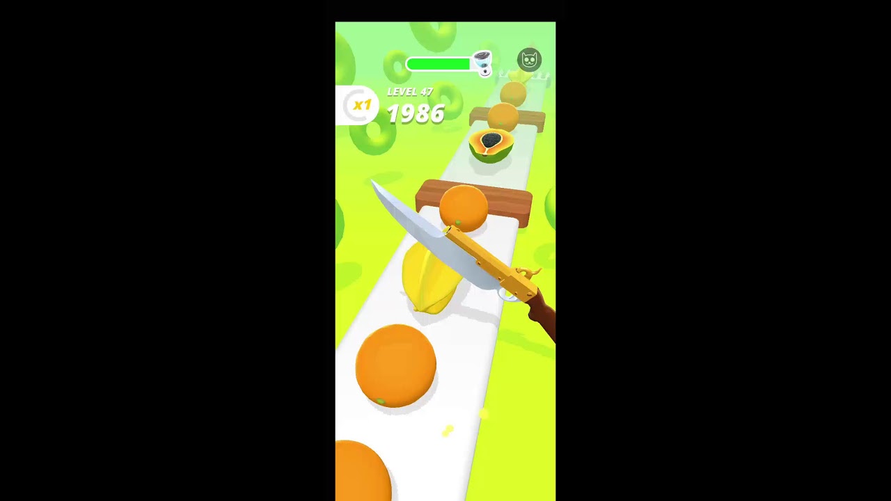 HARD LEVEL REACHED! 😱 Perfect Slice Live (Day 4) 🔪 #Shorts #Live