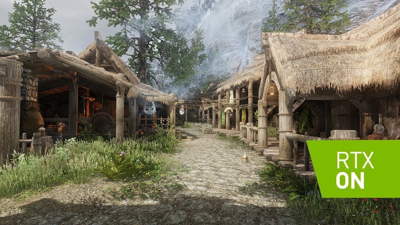Skyrim SE 2019 - RAY TRACING - Marty McFly's RT Shader - Ultra Modded - 4k