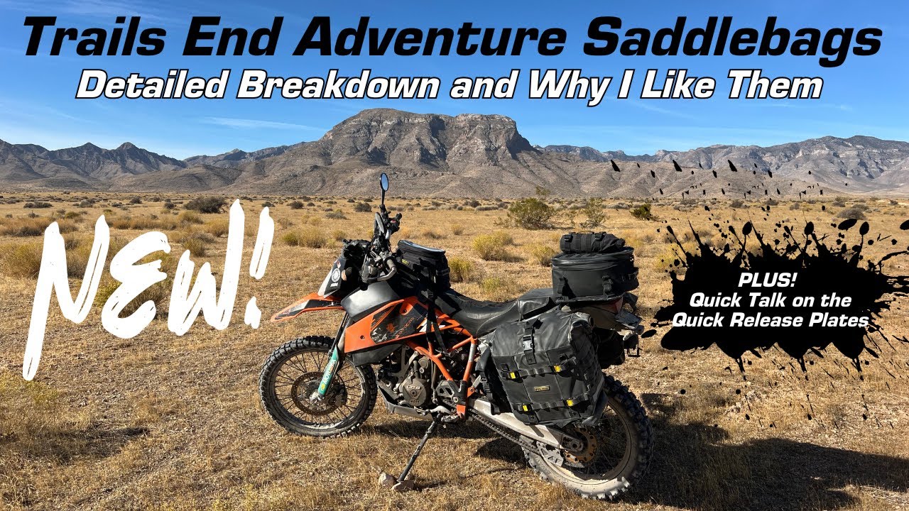 First Look! Nelson Rigg Trails End Adventure Saddlebags Review