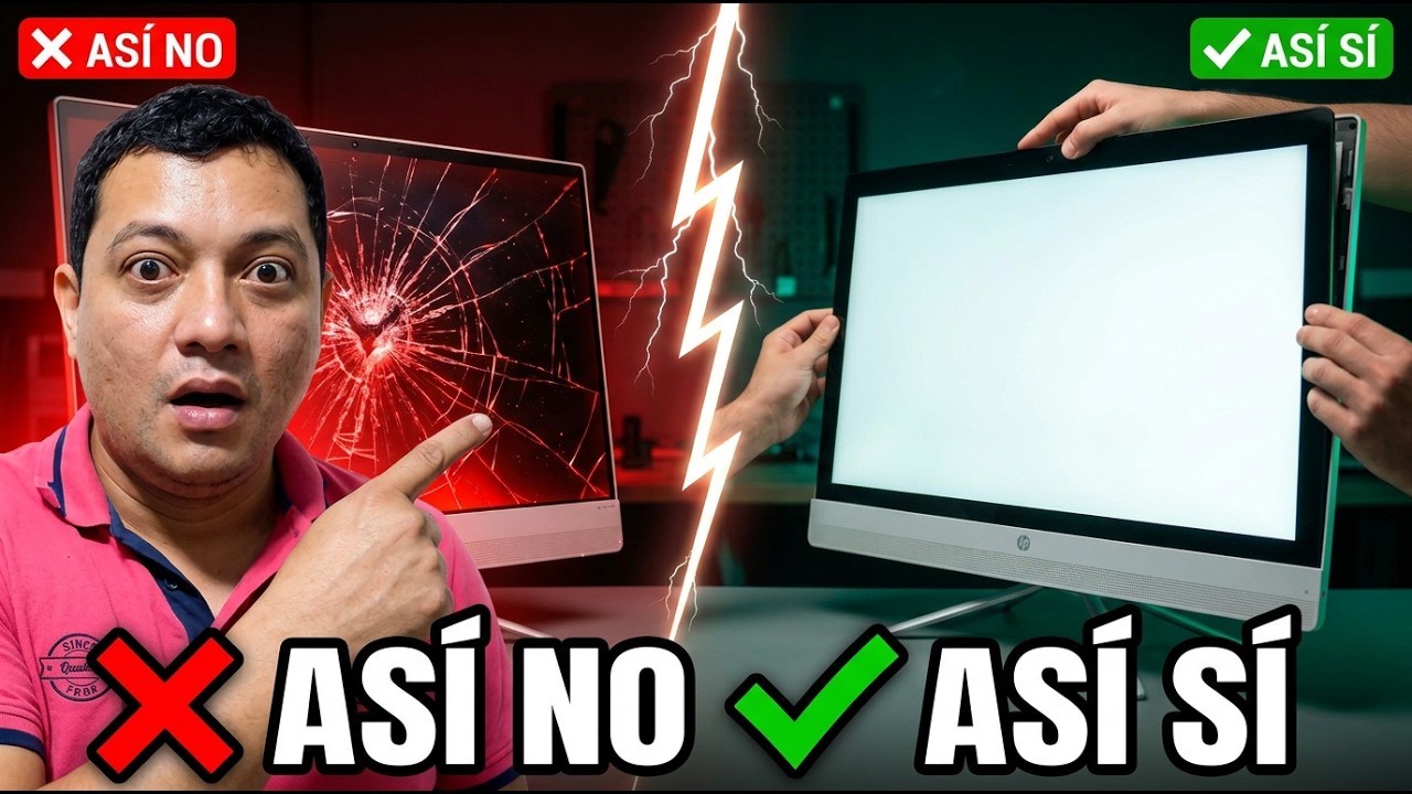 C&oacute;mo Desarmar un HP Todo en Uno Paso a Paso 🧠 [Gu&iacute;a Completa 2025]