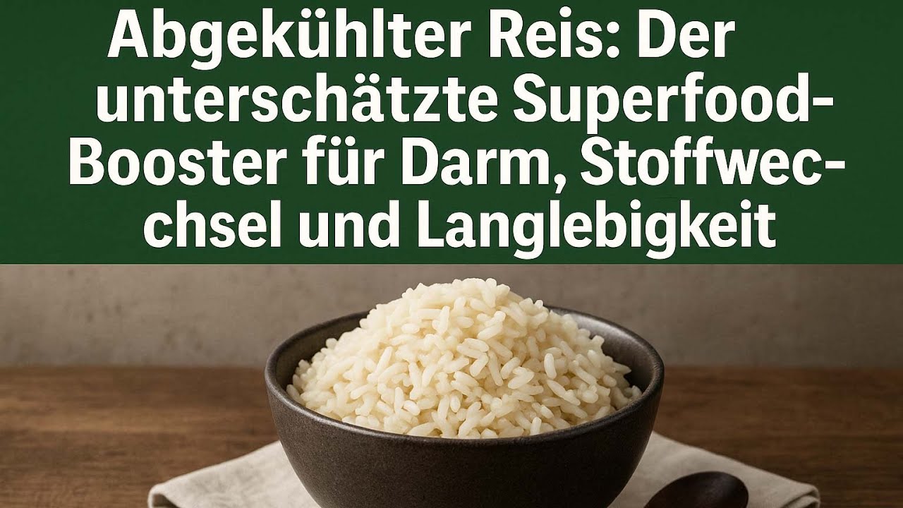 Warum Reis nicht nur satt macht – Cooled Rice stärkt Mikroben
