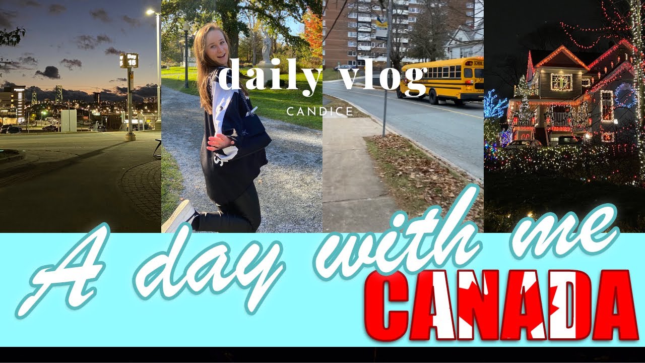 A day with me in Canada 🇨🇦 Lycée à Nova Scotia [2023]