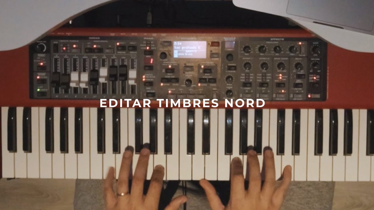 Como EDITO e MONTO meus timbres no NORD | TUTORIAL TritonSamples