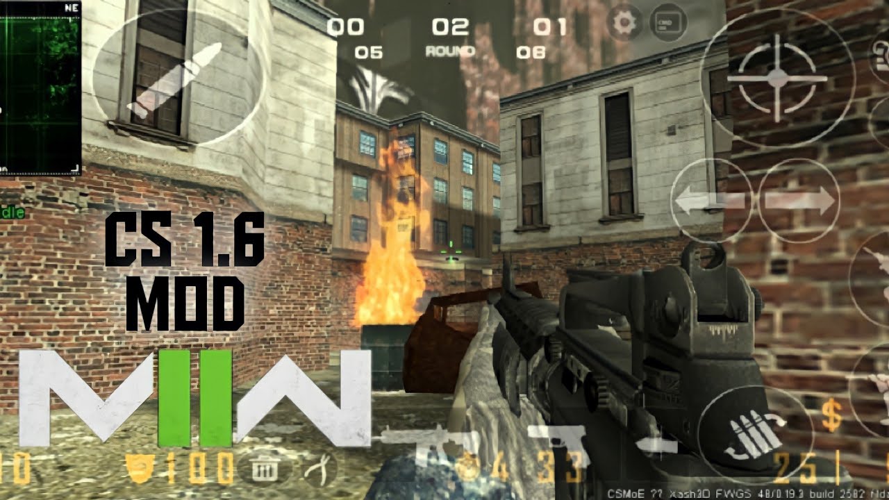 CS 1.6 MOD | CALL OF DUTY MODERN WARFARE 2 v1 | By MPP Channel | Android Gameplay