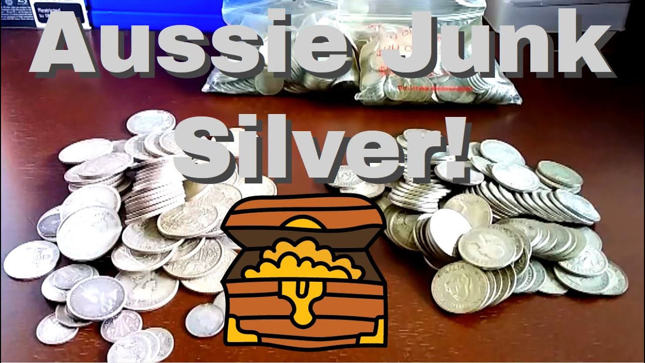 Australian Junk Silver Pre-Decimal Coins! Florins, Shillings, Sixpence, Threepence