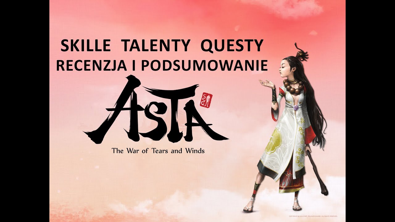 Asta gameplay - skille talenty zadania