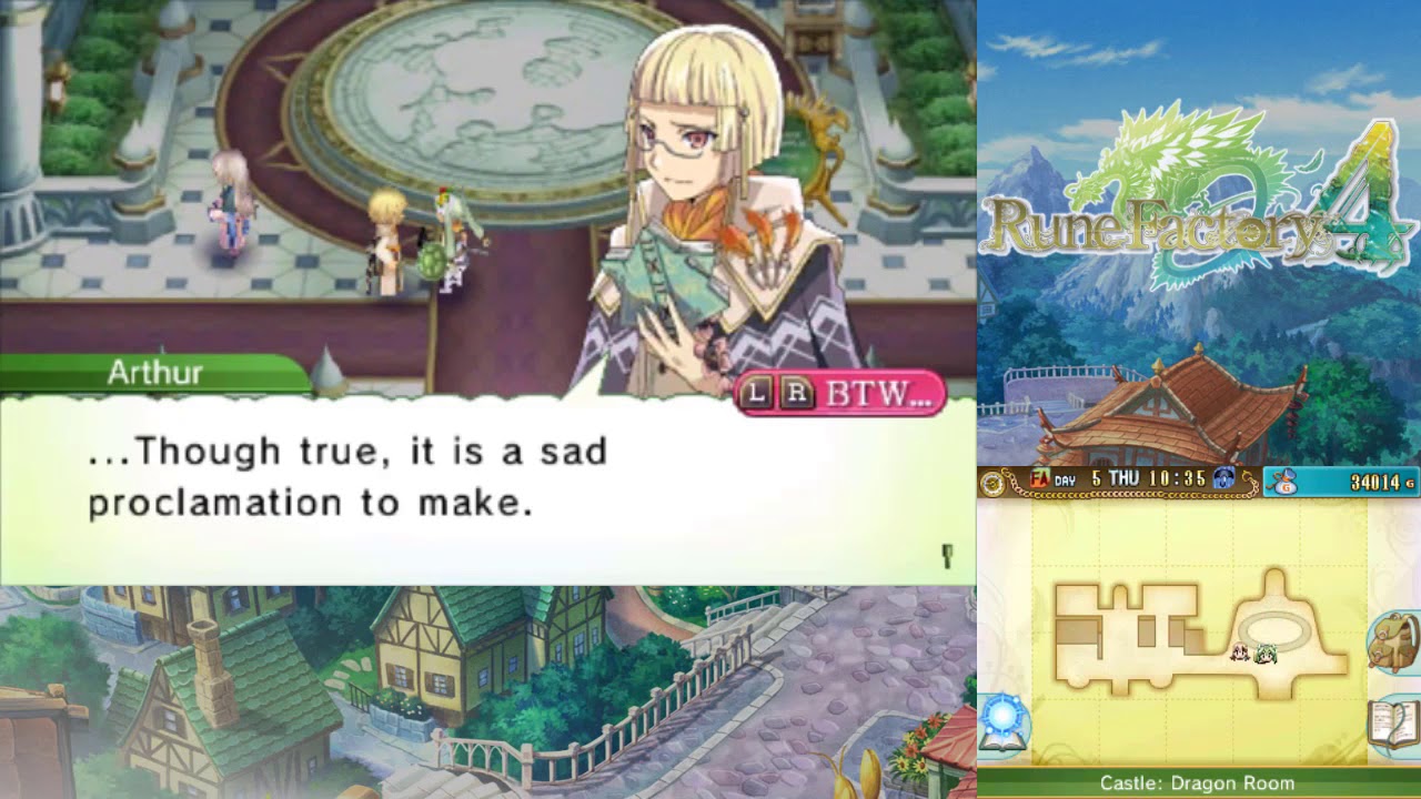 Let's Play Rune Factory 4 56: Memories