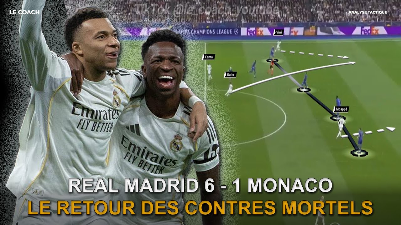 Le Real a retrouvé son arme la plus dangereuse | Real Madrid–Monaco 6–1