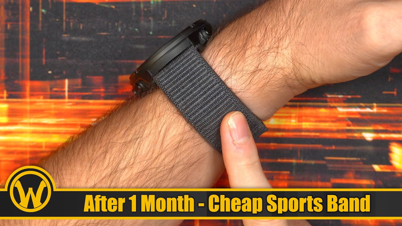 Cheap Sports Band For Garmin Watch After 1 Month!