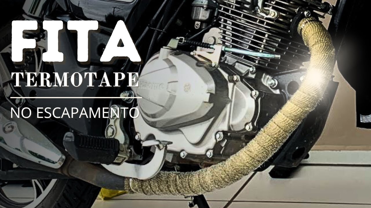 COMO COLOCAR TERMOTAPE NO ESCAPAMENTO - FITA TÉRMICA (o vídeo mais completo)