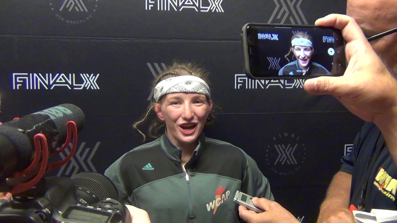 Whitney Conder 2019 Final X champion at 50 kg in women's freestyle