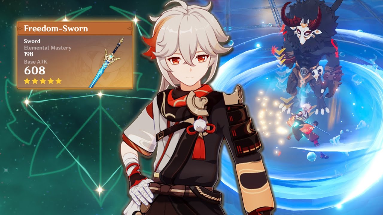 Genshin Impact: Как стать Кадзухой! (Простое руководство)