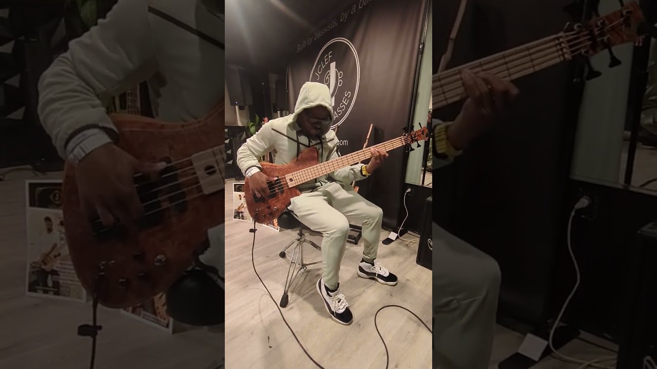 Kenneth 'Kaybass' Diggs covers Kim Burrell Classic on JClef Basses Cable 5 (Lift Jesus)