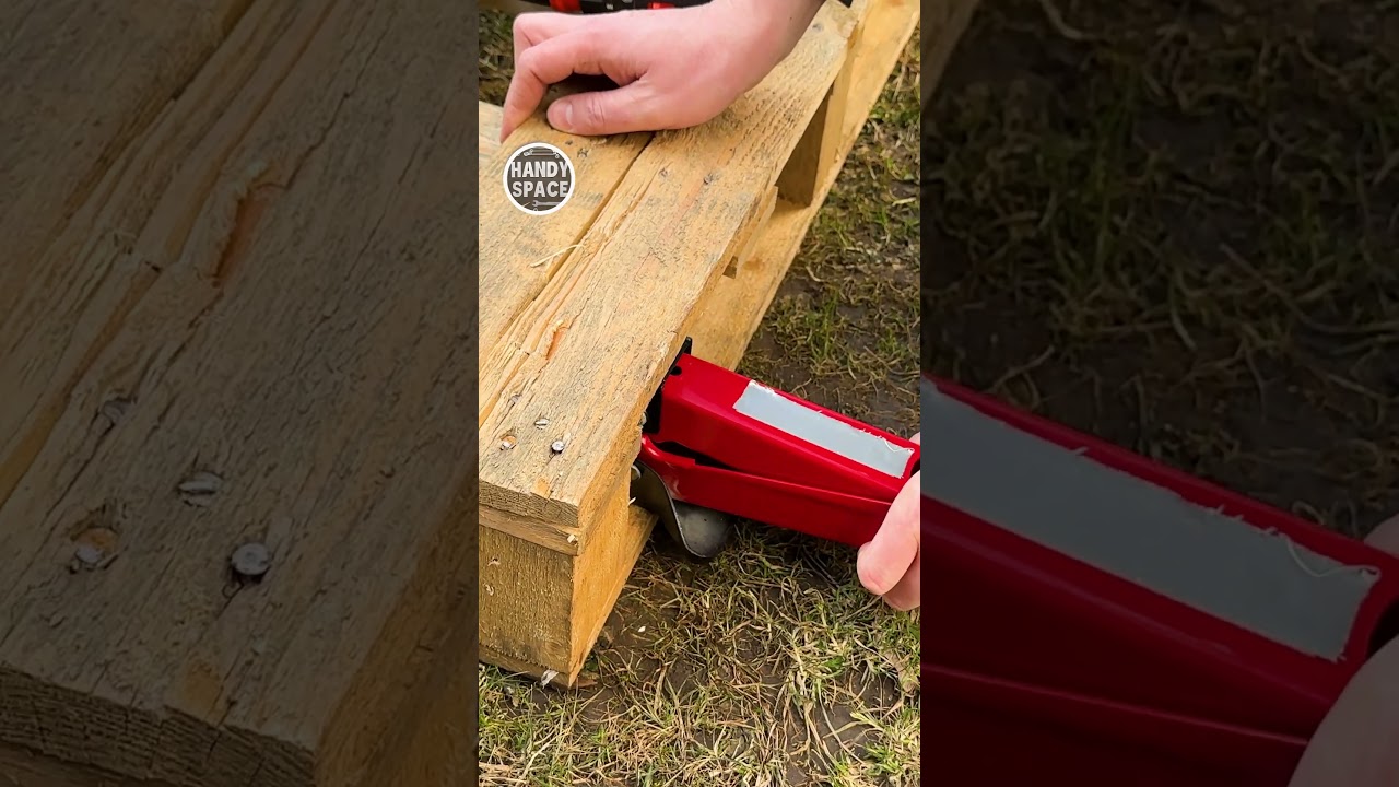 Great! Trick with a Car Jack! #shorts
