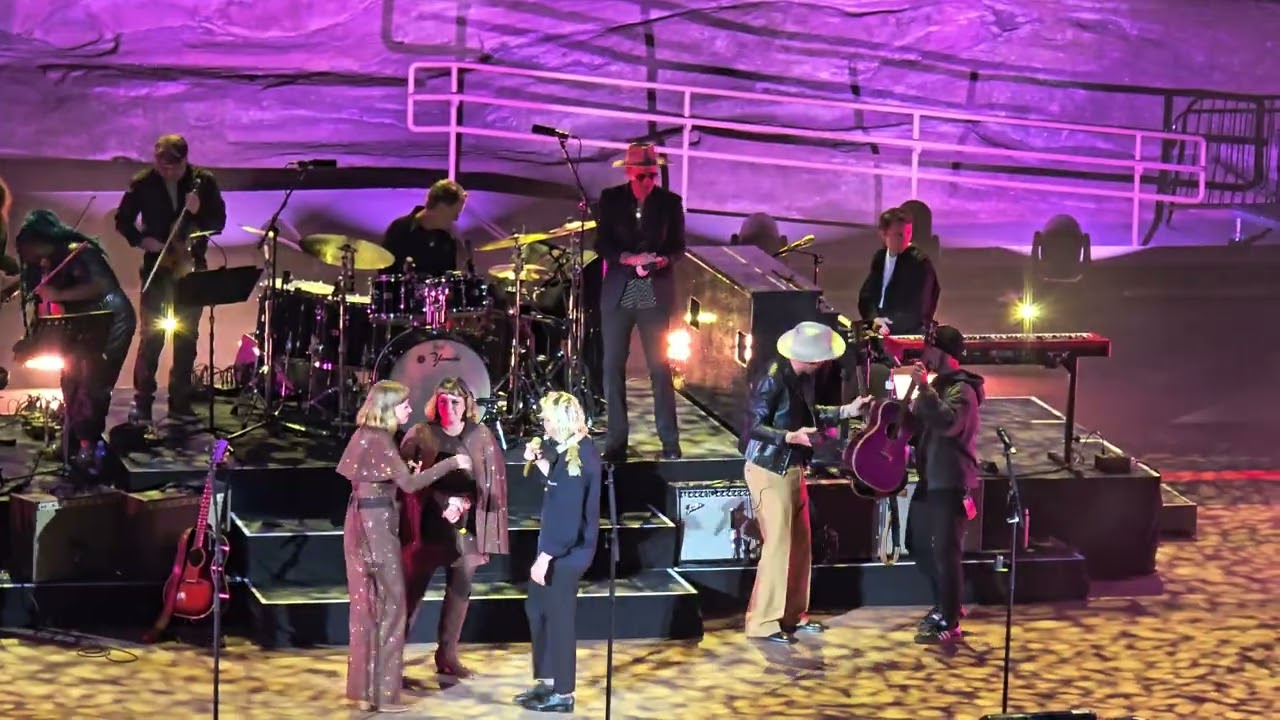 Lucius Red Rocks Live 2025 with Brandi Carlile Two Of Us On The Run Song Tour Lyrics