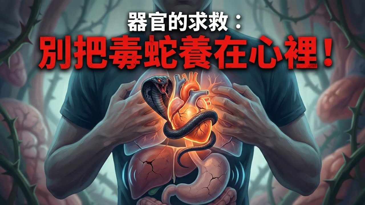 別把毒蛇養在心裡！