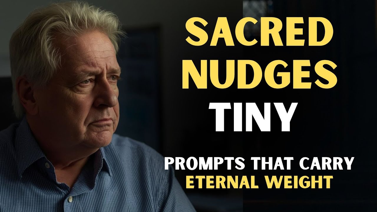 SACRED NUDGES Tiny Prompts That Carry Eternal Weight