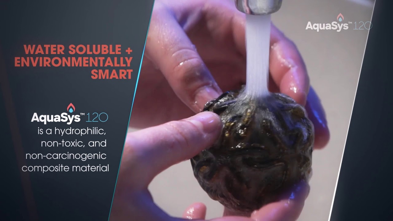 AquaSys® 120 – 3D Printing Filament with Super-fast Dissolution in Water