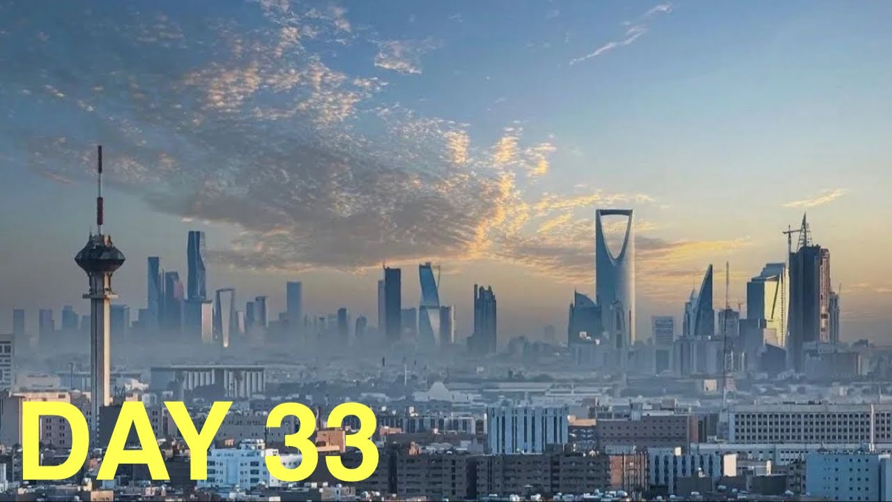 #saudiarabia DAY 33 Today, I'm exploring Abdul Aziz Road.🛣️ Abdul Aziz Road! Something 