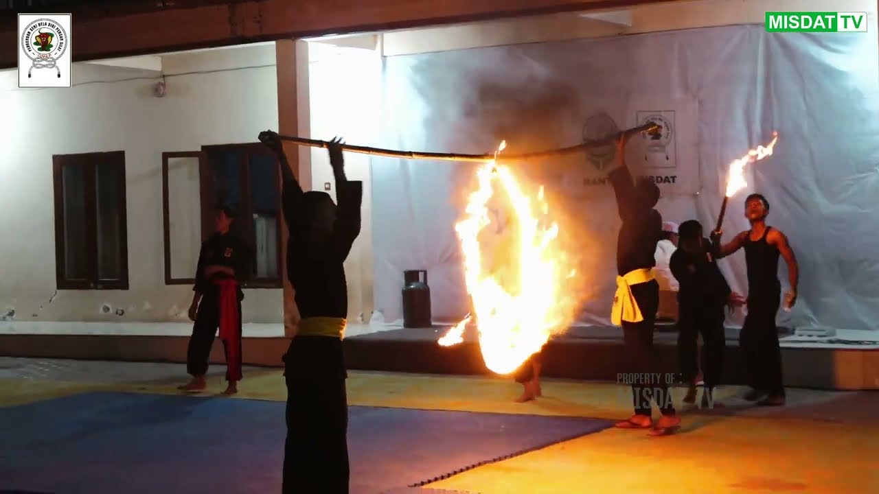 ATRAKSI PENCAK SILAT COBRA RANTING PP. MISDAT UD, LENTENG, PROPPO, PAMEKASAN