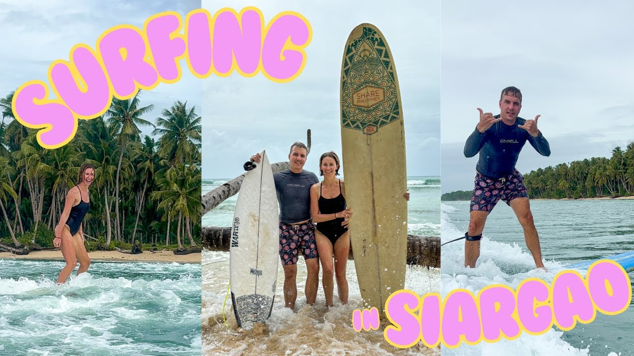 Surfing in Siargao, The Philippines!