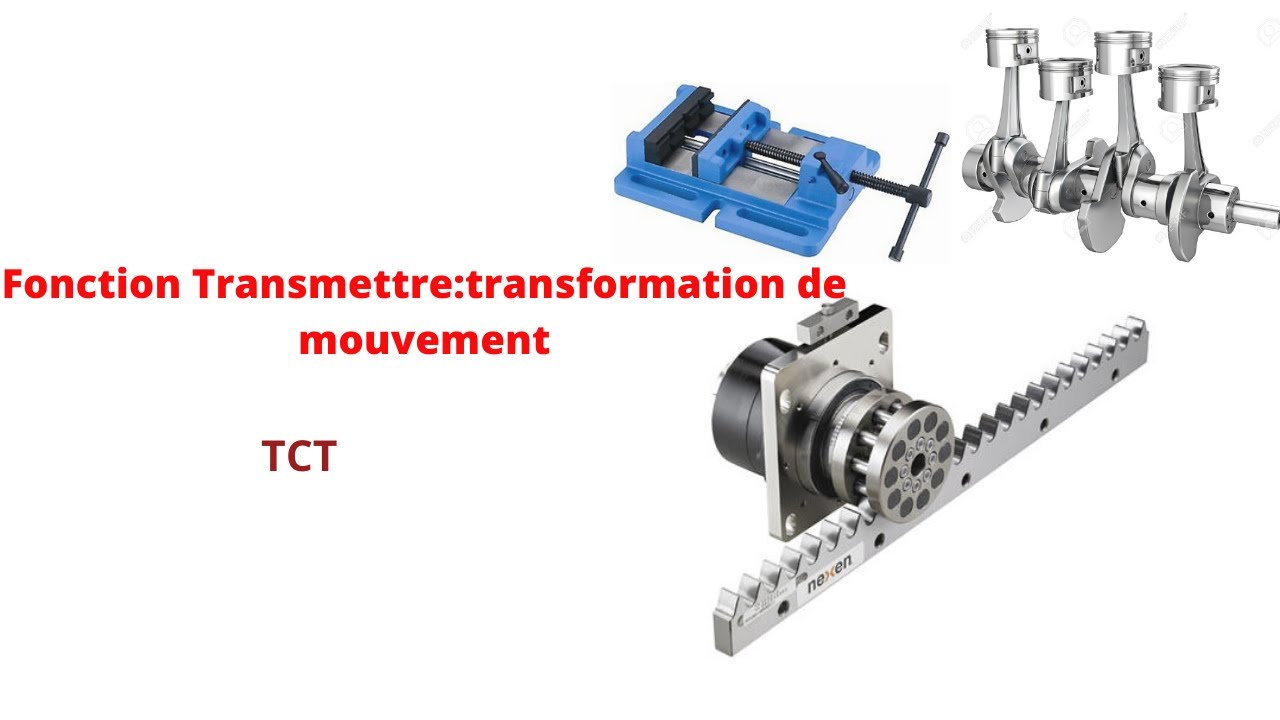 Fonction Transmettre Transformation  de mouvement