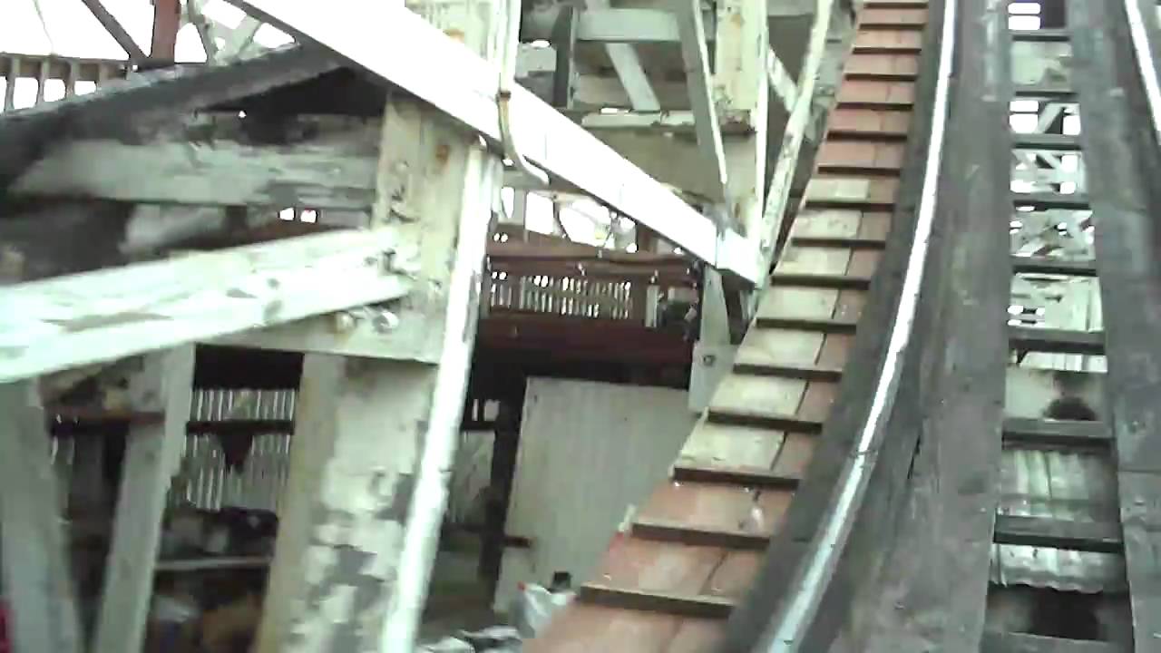 The big roller coaster at the Puyallup Fair