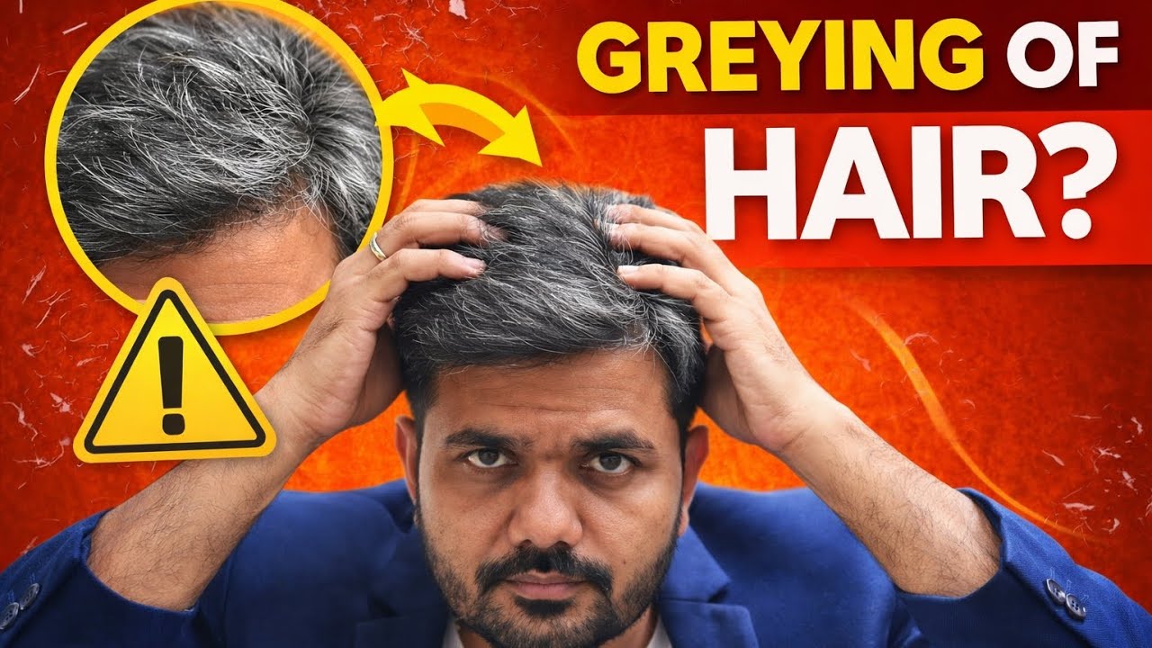 Why Do We Get Grey Hair? | YugaCare Explains the Science Behind Greying Hair
