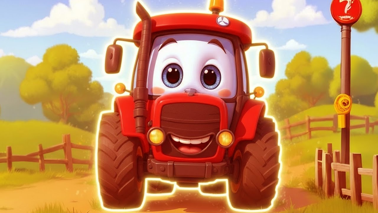 Tractorașul Fermecat 🚜 | (Cantece copii)