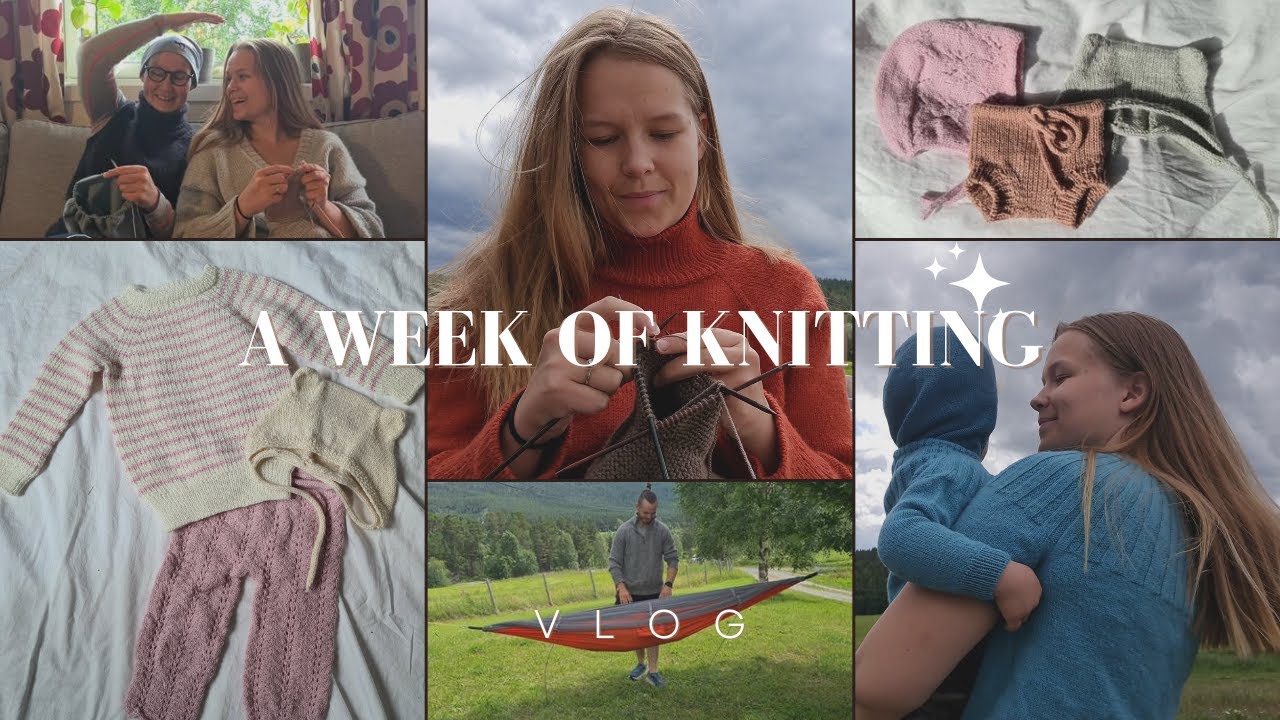 If I Sit, I Knit // A Week Of Knitting Vlog