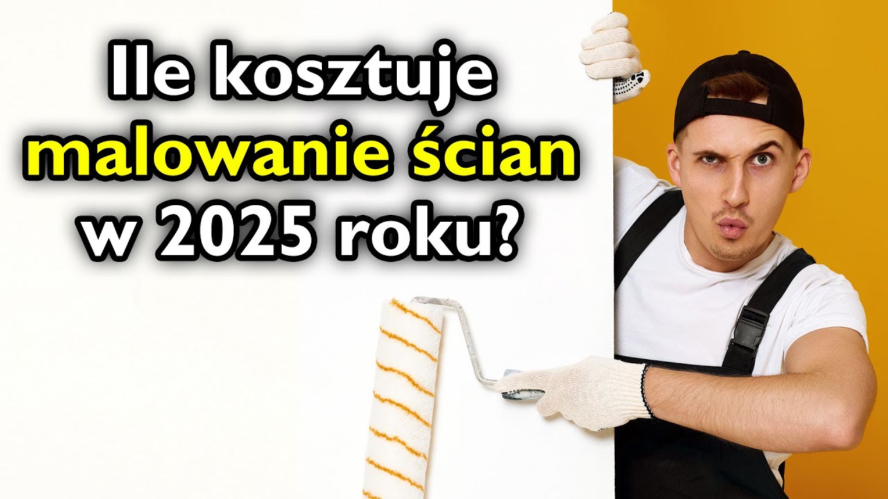 Malowanie ścian - cena za m2 w 2025 r.