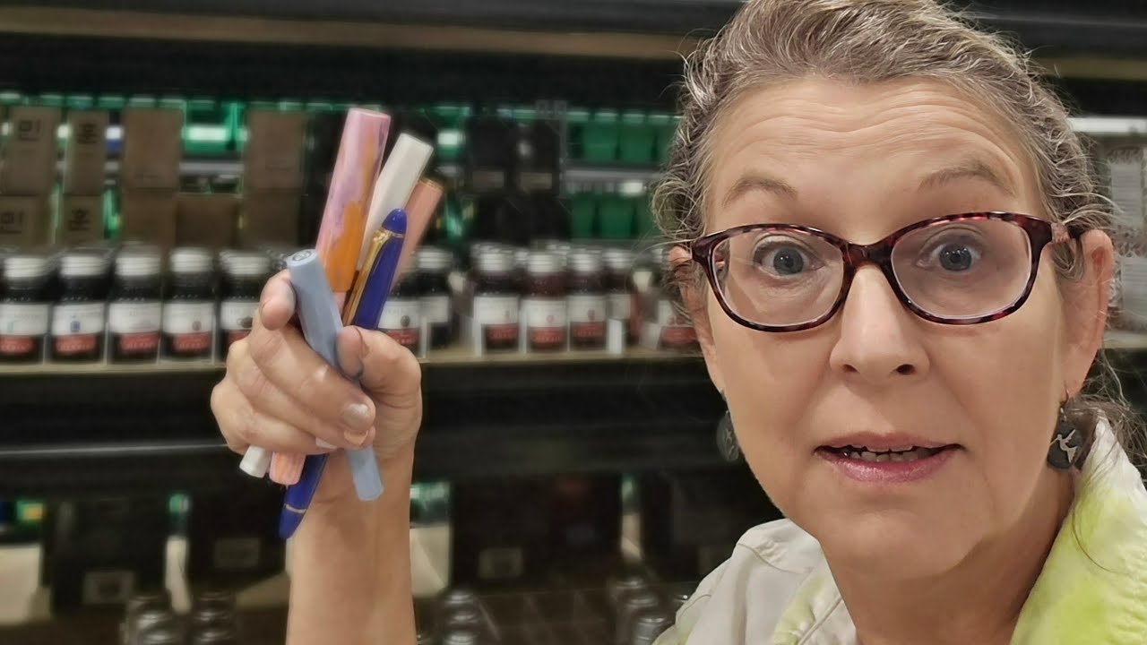 Questions for a Left handed fountain pen user?       #fountainpen #notebook