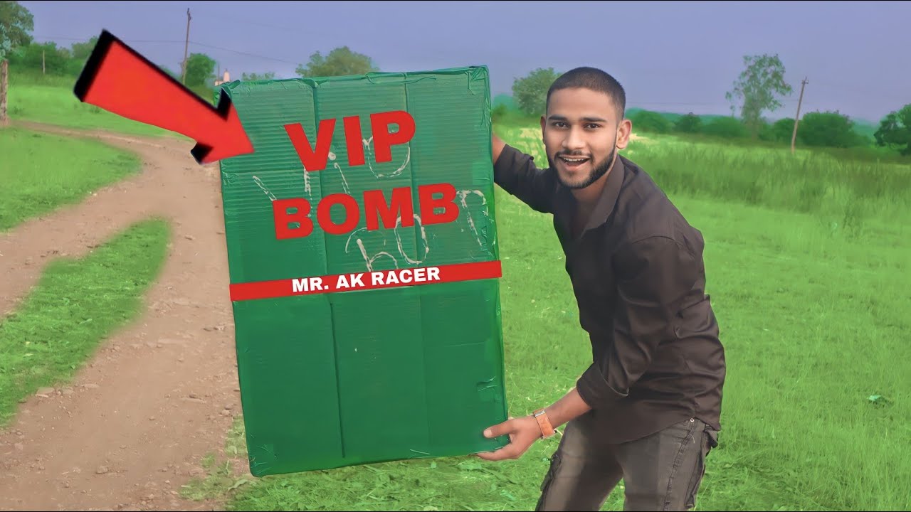 VIP BOMB BLAST | We Made Biggest Vip Bomb| mr ak racer experiment