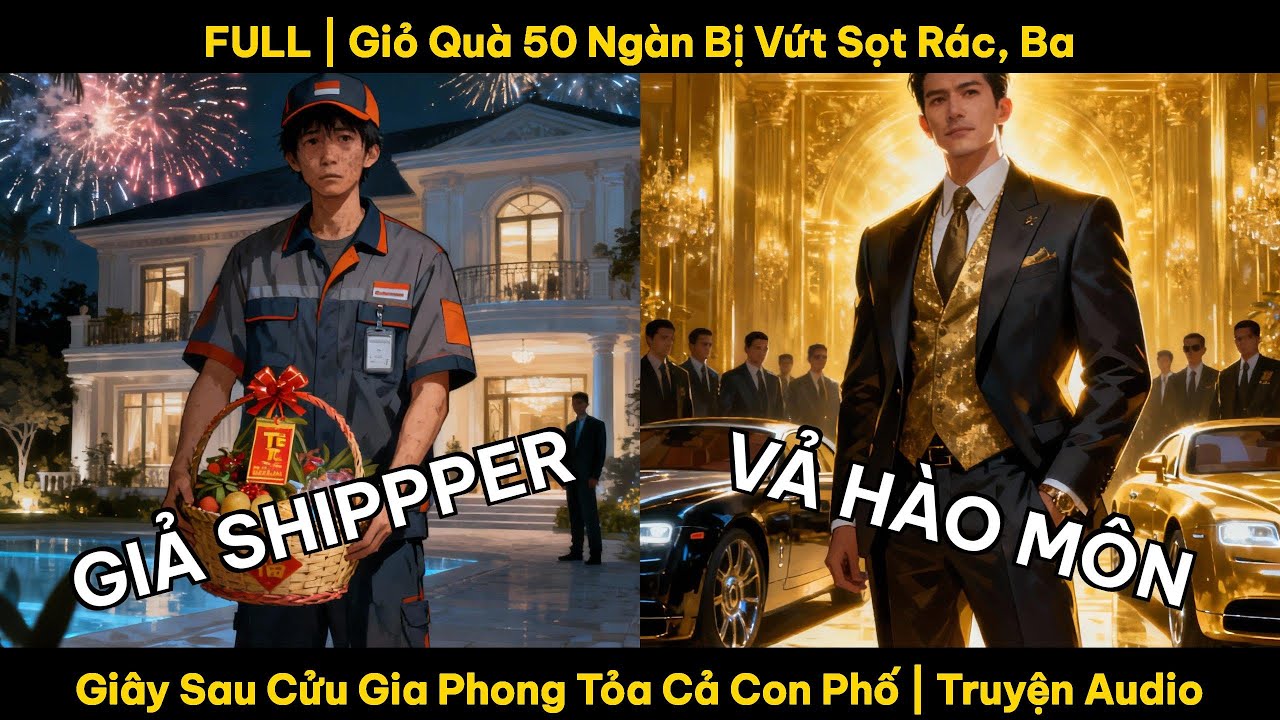 FULL | Giỏ Quà 50 Ngàn Bị Vứt Sọt Rác, Ba Giây Sau Cửu Gia Phong Tỏa Cả Con Phố | Truyện Audio