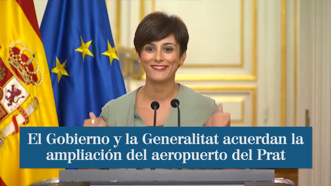 El Gobierno y la Generalitat acuerdan la ampliación del aeropuerto del Prat de Barcelona| EL MUNDO