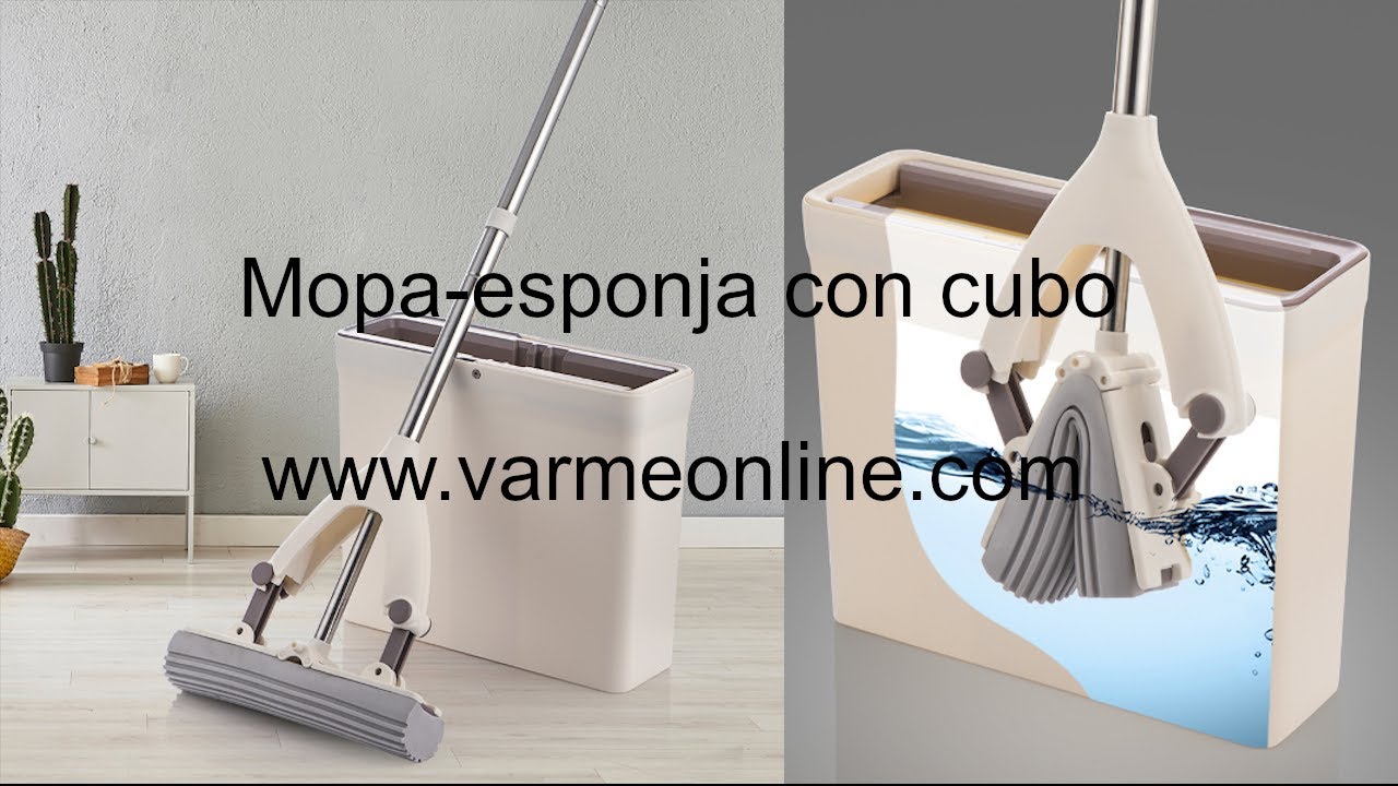 Mopa esponja con cubo
