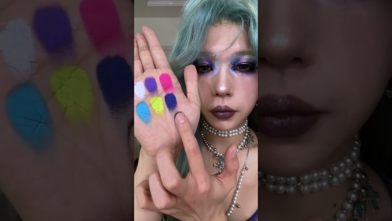 ANTHEMY Midnight Lamb Eyeshadow Palette - Swatches + Color Analysis + Makeup Tutorial | Yesstyle
