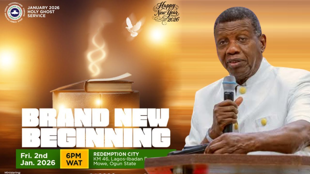 RCCG JANUARY 2026 HOLY GHOST SERVICE